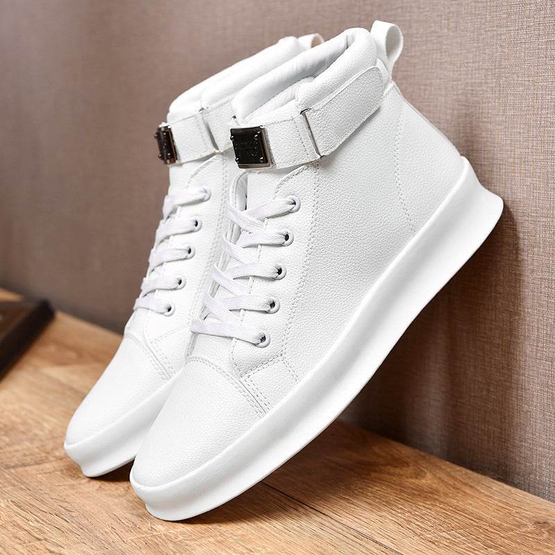 Buycenter Men's High-Top Sneakers - Casual Vulcanize Shoes for Leisure - Buy Center