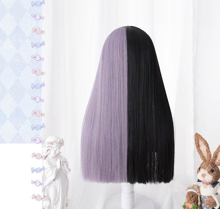 Vibrant Lolita Double Ponytail Wig - 60cm High Temperature Wire Style - Buy Center