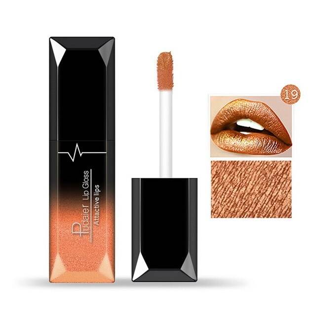 Makeup Matte Lip Gloss Lipstick - Long-Lasting, Waterproof, 21 Colors - Buy Center