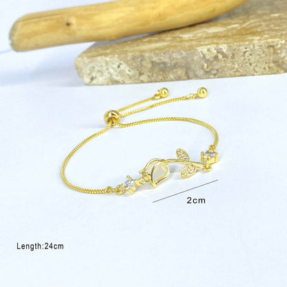 Buy Center Elegant Tulip Necklace Set - Fashion Jewelry for All - Buy Center