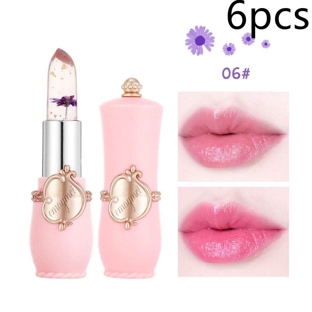 Maymei Color Changing Lip Balm - Moisturizing Dried Flower Lipstick - Buy Center
