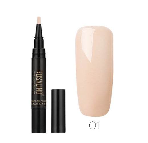 5ml Solid Color Nail Art Pen - Easy Application in 58 Vibrant Shades - Buy Center