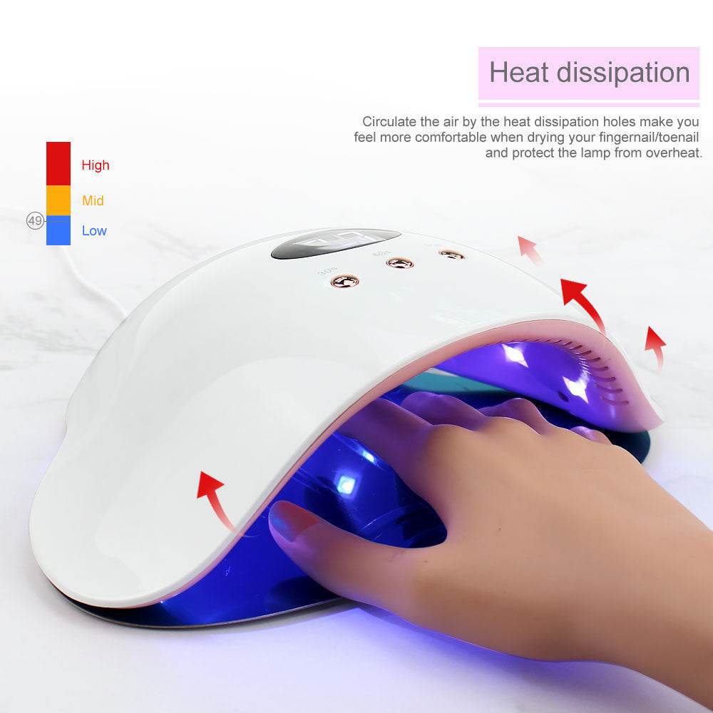 Rainbow10 Smart Nail Phototherapy Machine - 36W LED Curing Device - Buy Center