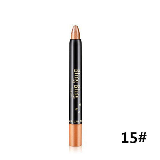 Pearlescent Waterproof Eyeshadow Pen - 15 Long Lasting Colors for All Day Wear - Buy Center