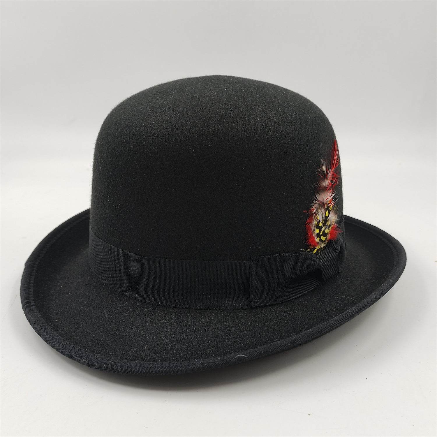 Men's Billycock Felt Hat - Stylish, Breathable, Sun Protection Fedora - Buy Center