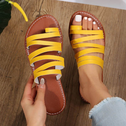 Stylish Women's Flat Sandals - Trendy Colors, Comfortable & Durable - Buy Center