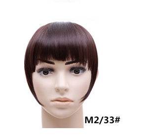 Stylish Synthetic Hair Bangs - Easy Apply Blunt Cut Hairpiece Accessory - Buy Center