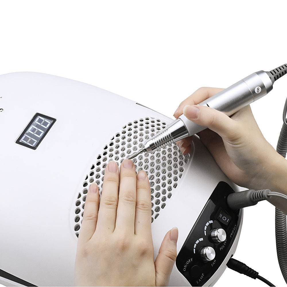 Multifunctional Nail Lamp 3 in 1 - Efficient Drying & Tool Organizer - Buy Center