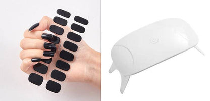 Waterproof Letter Color Nail Stickers - Long Lasting Stylish Designs - Buy Center