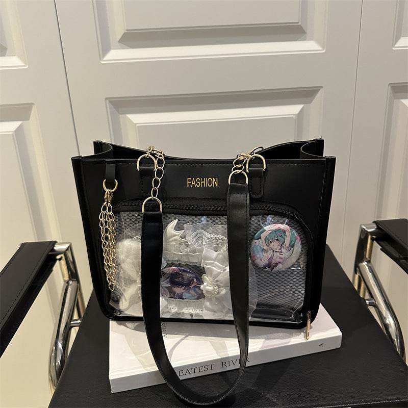 Buycenter Japanese Style Large Capacity Totes - Simple Casual Design - Buy Center