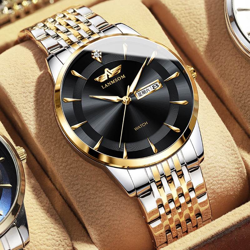 Buycenter Men's Automatic Watch - Waterproof, Stylish Calendar Design - Buy Center