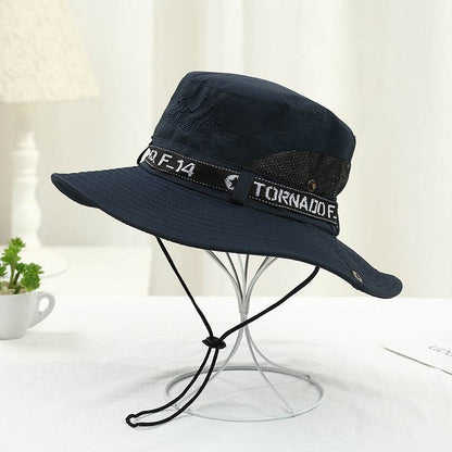 Men's Summer Sun Hat - Stylish UV Protection for Fishing & Climbing - Buy Center