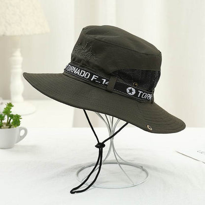 Men's Summer Sun Hat - Stylish UV Protection for Fishing & Climbing - Buy Center