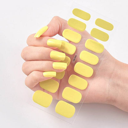 Nail Sticker Letter Color - Trendy Full Art Stickers for Effortless Design - Buy Center