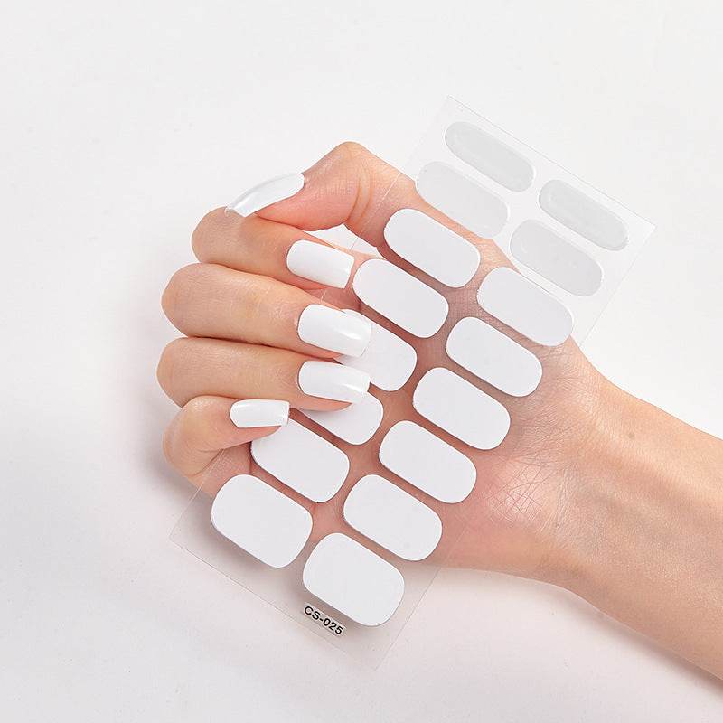 Nail Sticker Letter Color - Trendy Full Art Stickers for Effortless Design - Buy Center