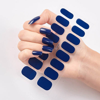 Waterproof Letter Color Nail Stickers - Long Lasting Stylish Designs - Buy Center