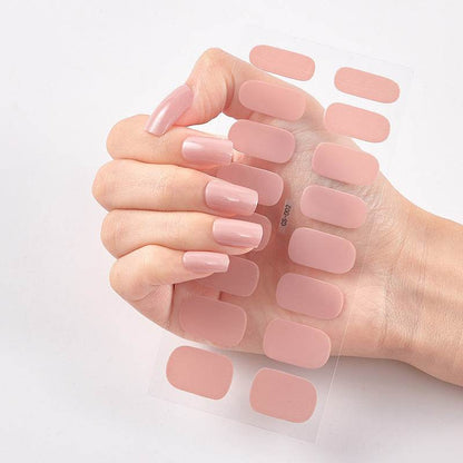 Waterproof Letter Color Nail Stickers - Long Lasting Stylish Designs - Buy Center