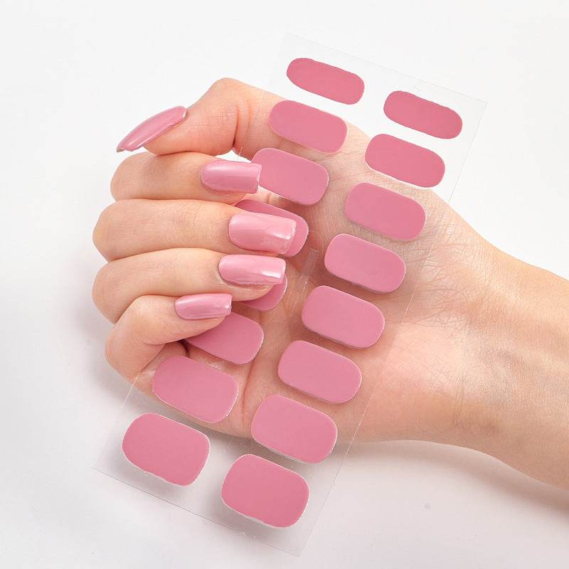 Waterproof Letter Color Nail Stickers - Long Lasting Stylish Designs - Buy Center