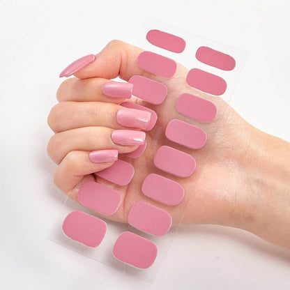 Waterproof Letter Color Nail Stickers - Long Lasting Stylish Designs - Buy Center