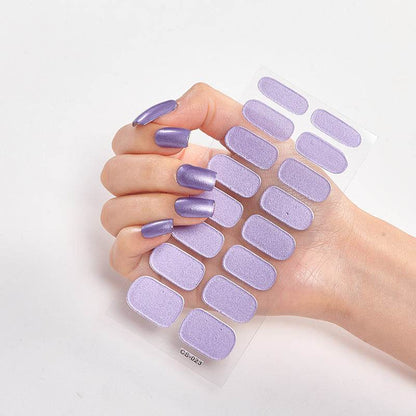Waterproof Letter Color Nail Stickers - Long Lasting Stylish Designs - Buy Center