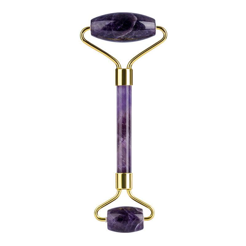 Amethyst Roller for Skin Rejuvenation - Double and Single Headed Massager - Buy Center