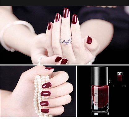 Ouyafei Quick-Drying Nail Polish - Long-Lasting, Easy to Remove Shades - Buy Center