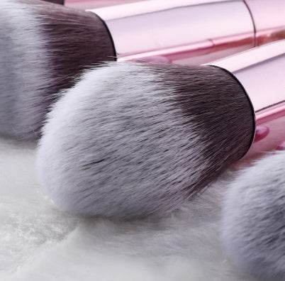 Buycenter Laser Makeup Brush Set - 10 Premium Brushes for Flawless Looks - Buy Center