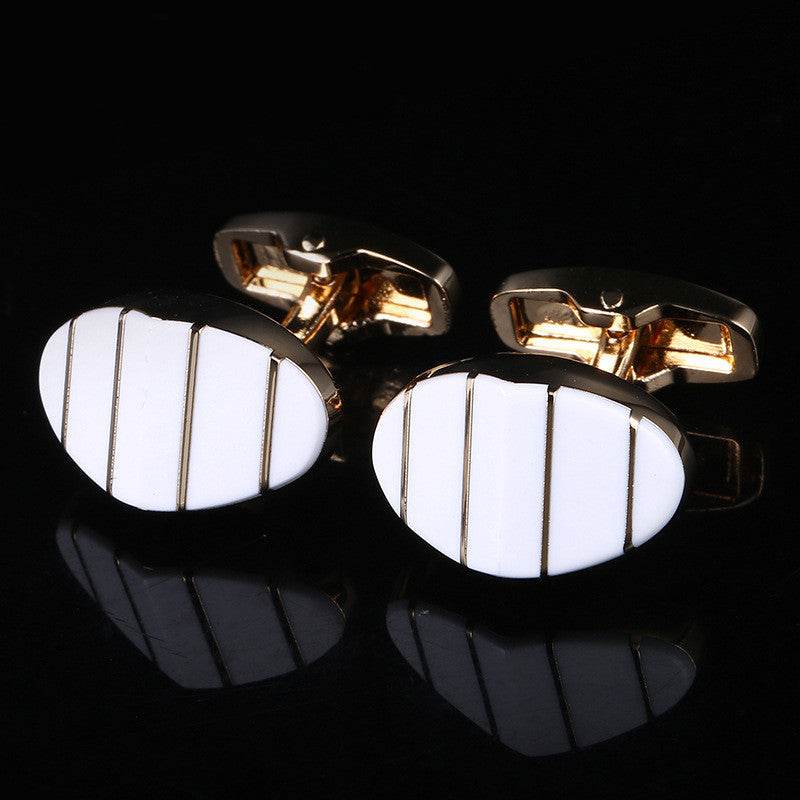Men's Enamel Cuff Links - Elegant Stylish Picks for Weddings & Business - Buy Center