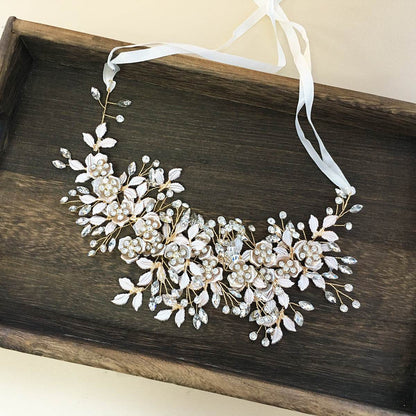 Elegant Wedding Headband - High-Quality Alloy Accessory for Brides - Buy Center