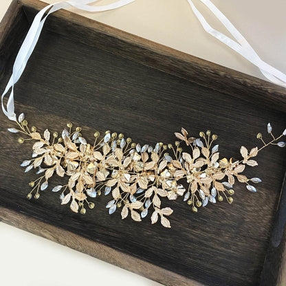 Elegant Wedding Headband - High-Quality Alloy Accessory for Brides - Buy Center