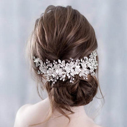 Elegant Wedding Headband - High-Quality Alloy Accessory for Brides - Buy Center