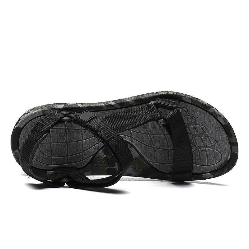 Buycenter Men's Summer Casual Sandals - Comfortable Velcro Fit - Buy Center