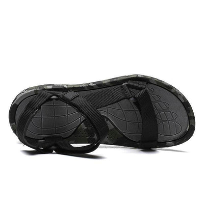 Buycenter Men's Summer Casual Sandals - Comfortable Velcro Fit - Buy Center