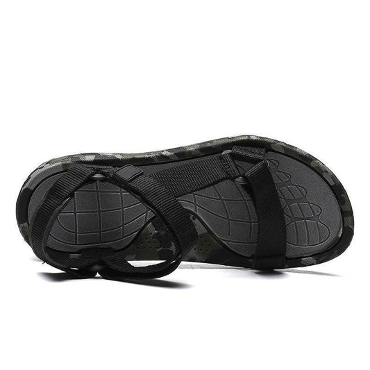 Buycenter Men's Summer Casual Sandals - Comfortable Velcro Fit - Buy Center