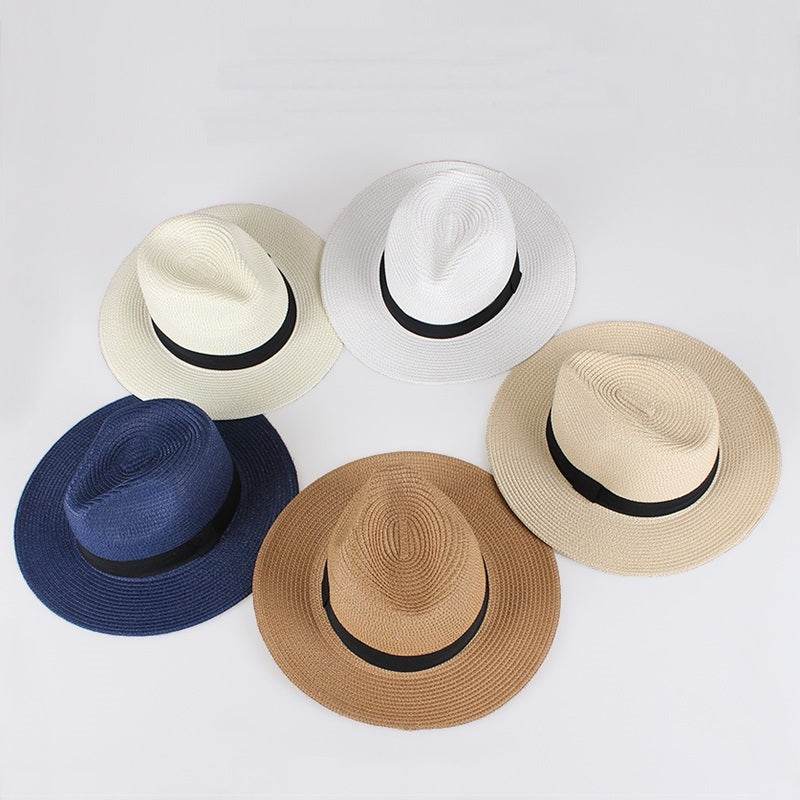 Wide Brim Straw Sun Hat - Stylish Panama Hat for Men & Women 2025 - Buy Center