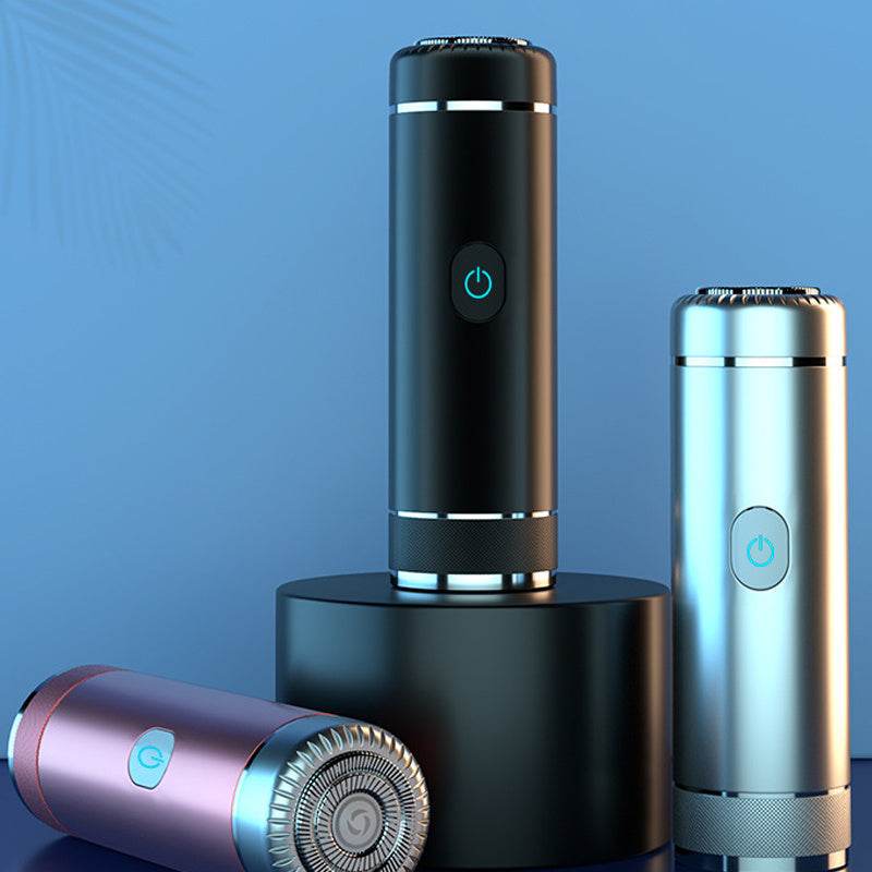 Portable Mini Rechargeable Shaver - Titanium Blades for Wet/Dry Use - Buy Center