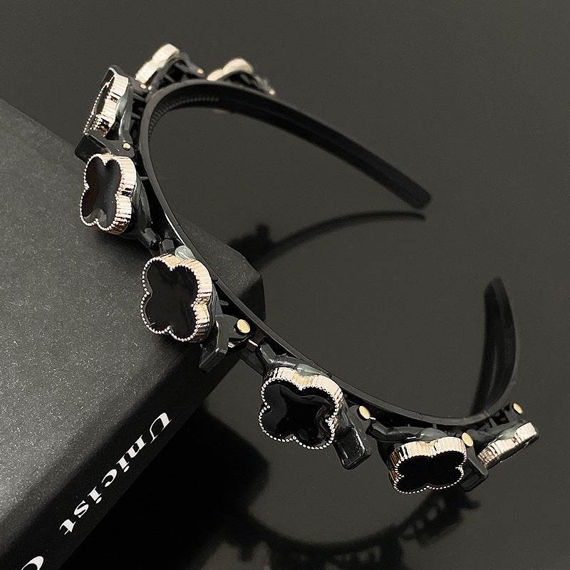 Lazy Braided Hair Clip Headband - Japanese & Korean Stylish Accessory - Buy Center