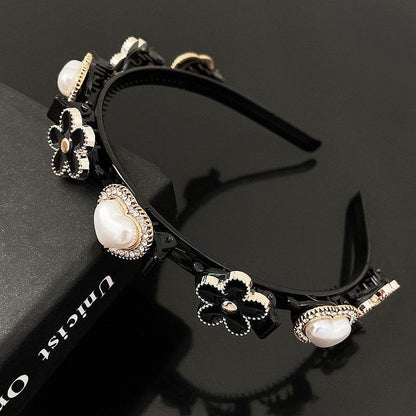 Lazy Braided Hair Clip Headband - Japanese & Korean Stylish Accessory - Buy Center