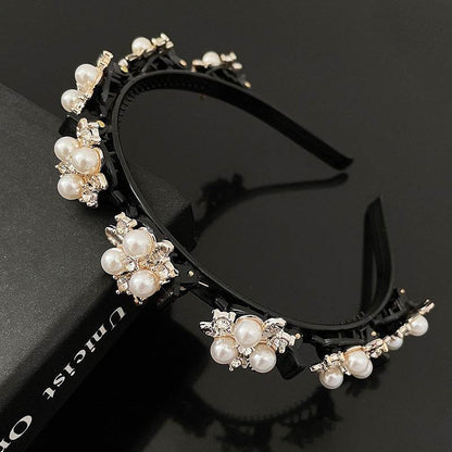 Lazy Braided Hair Clip Headband - Japanese & Korean Stylish Accessory - Buy Center