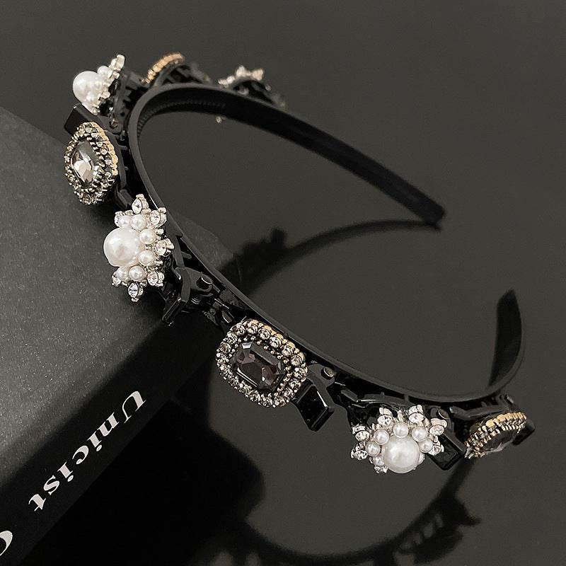 Lazy Braided Hair Clip Headband - Japanese & Korean Stylish Accessory - Buy Center