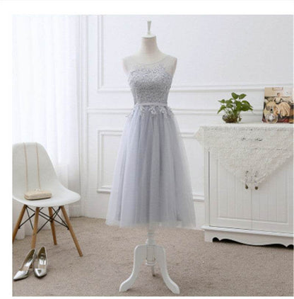 Buycenter A-Line Bridesmaid Dress - Sleeveless Long Evening Gown - Buy Center