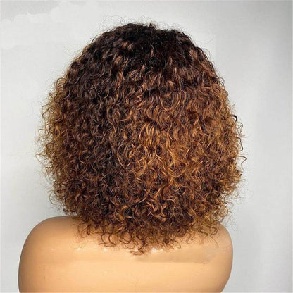 Women's Black Curly Hair Wig - Stylish Short Style for Versatile Looks - Buy Center
