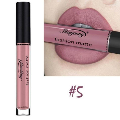 Non-Stick Matte Liquid Lipstick - 10 Stunning Shades for All-Day Comfort - Buy Center