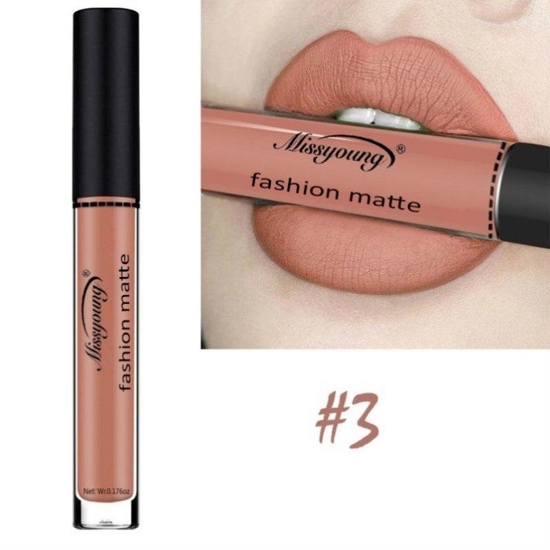 Non-Stick Matte Liquid Lipstick - 10 Stunning Shades for All-Day Comfort - Buy Center