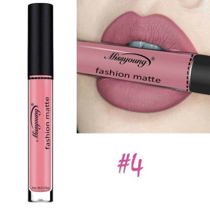 Non-Stick Matte Liquid Lipstick - 10 Stunning Shades for All-Day Comfort - Buy Center