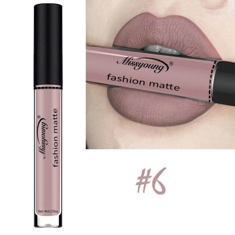Non-Stick Matte Liquid Lipstick - 10 Stunning Shades for All-Day Comfort - Buy Center