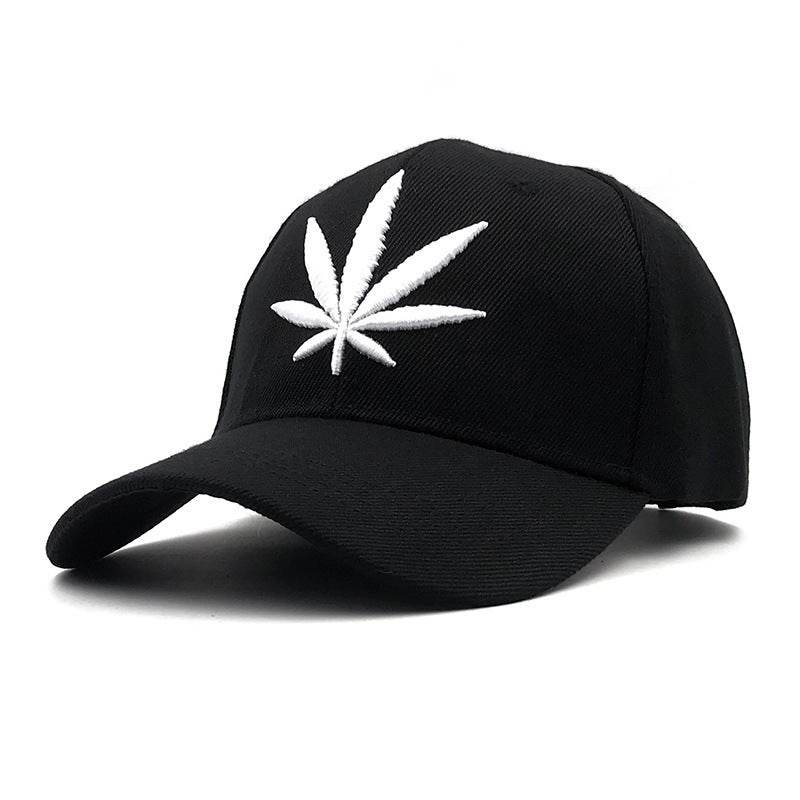 Korean Maple Leaf Baseball Cap - Unisex Stylish Curved Brim Accessory - Buy Center