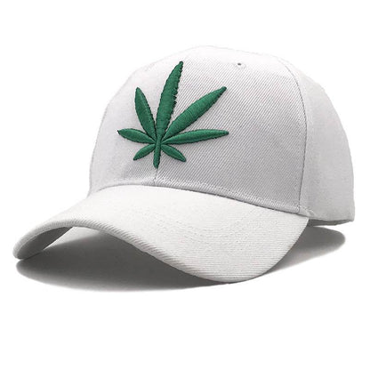 Korean Maple Leaf Baseball Cap - Unisex Stylish Curved Brim Accessory - Buy Center