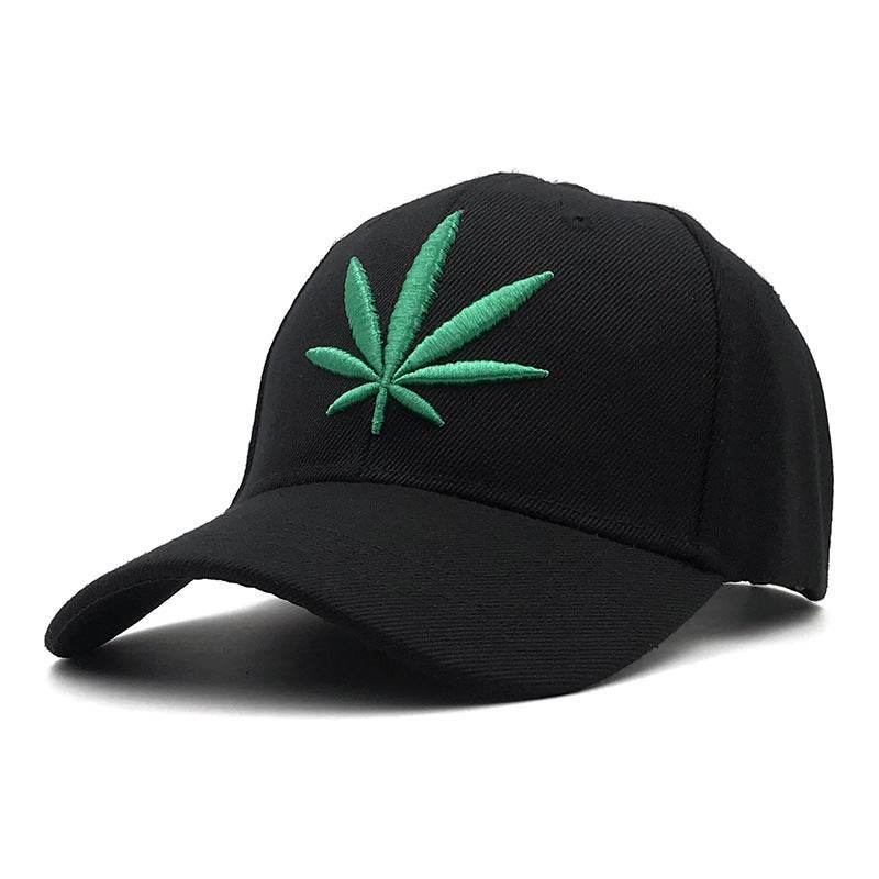 Korean Maple Leaf Baseball Cap - Unisex Stylish Curved Brim Accessory - Buy Center