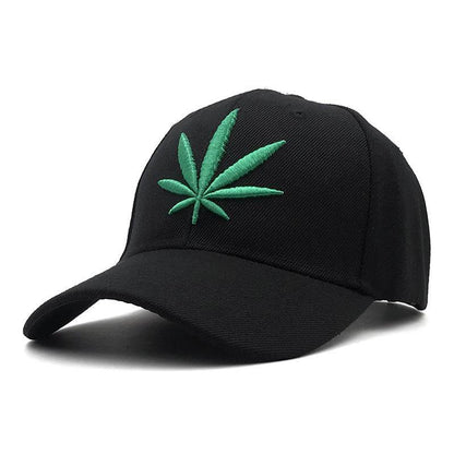 Korean Maple Leaf Baseball Cap - Unisex Stylish Curved Brim Accessory - Buy Center